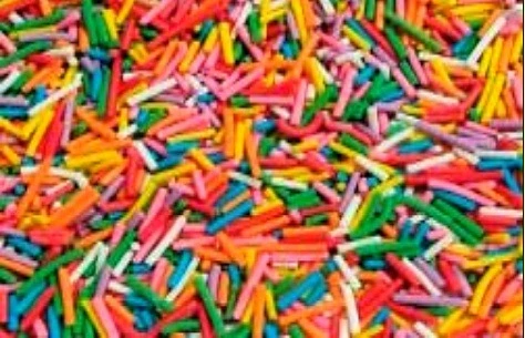 Посыпка Вермишель разноцветная №1 25кг