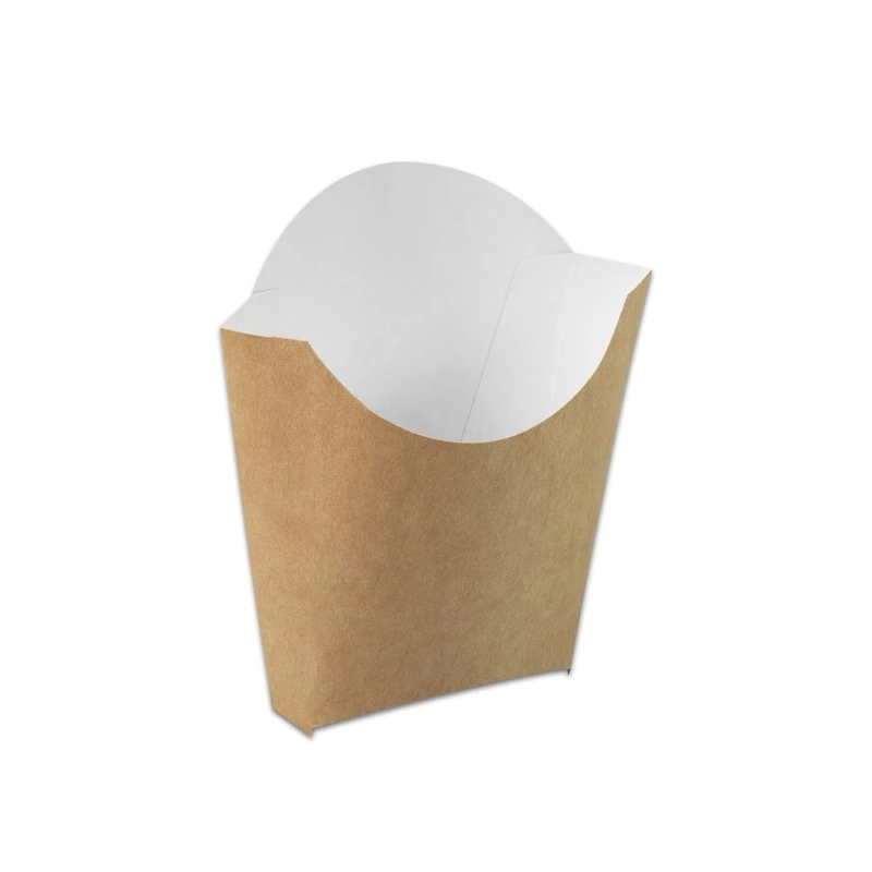 Коробка для фри 130х120х50 мм картон /50/400