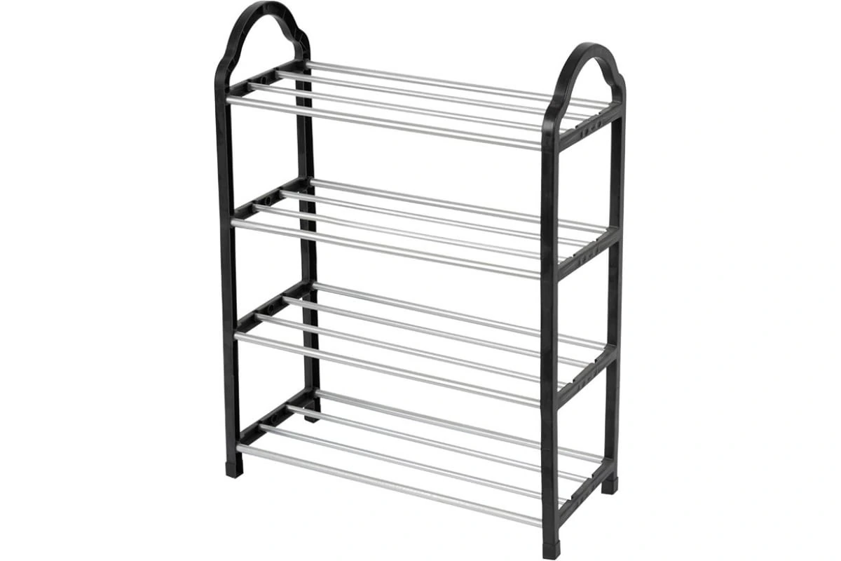 Этажерка д/ обуви мет. 4-х ярус. Скр. 100512