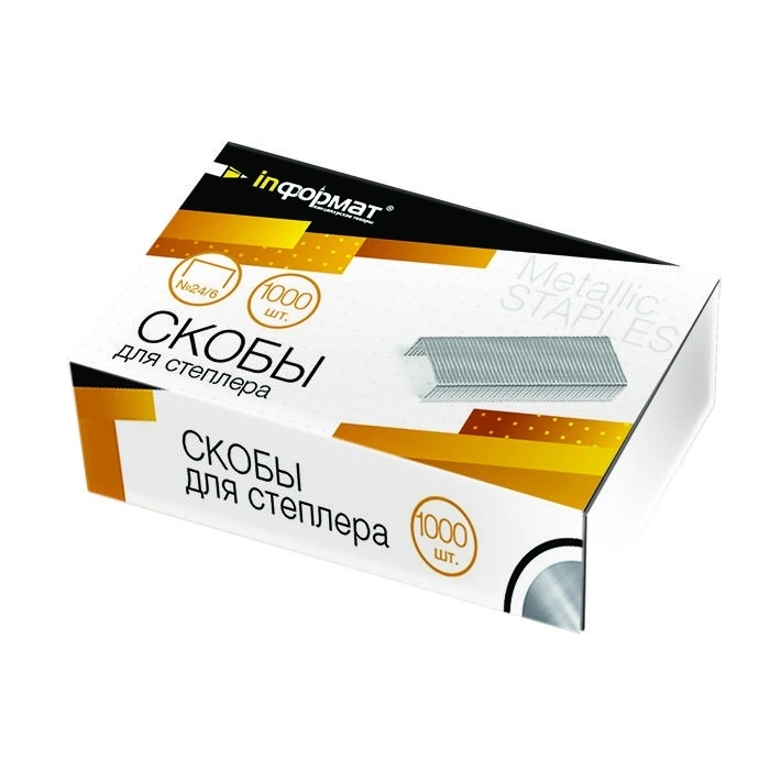 Скобы inФОРМАТ №24/6 (1000 шт)