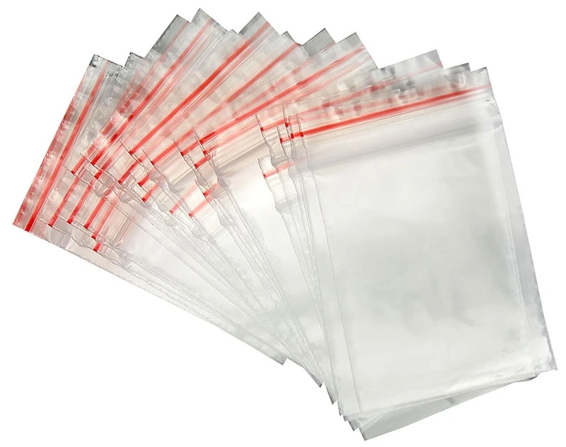 Пакет п/э  8х12 с защелкой 100 шт / 16000