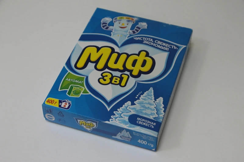 Миф стиральный порошок 400 г автомат / 36