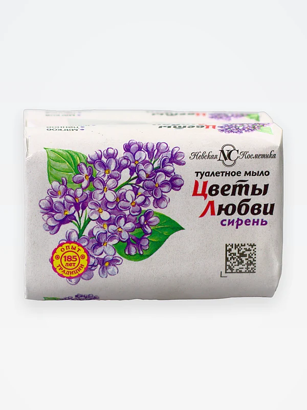 Мыло туалетное "Цветы любви" 90 г / 72