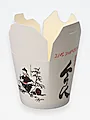 Коробка для лапши China-Pack 750 мл "Китай" белый с рис / 50 / 500 - фото 2