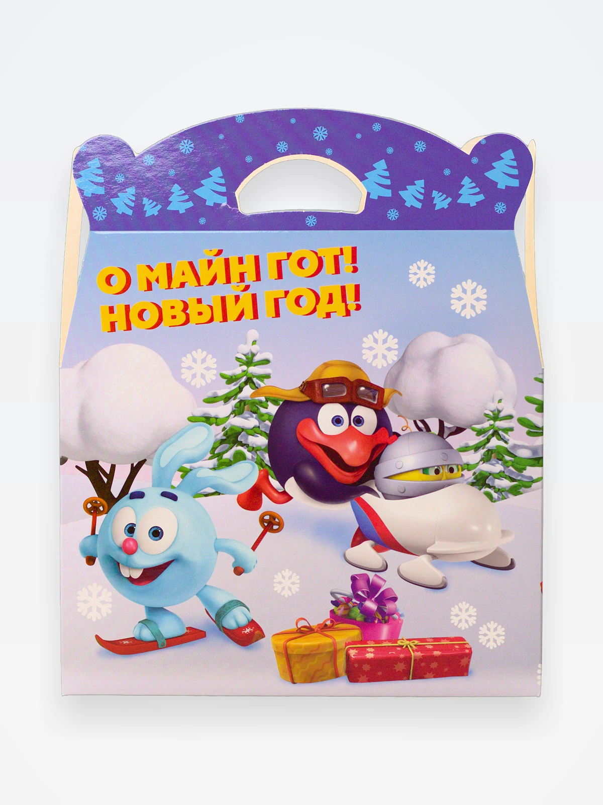 Коробка "Баул "Смешарики" 1500 гр.