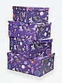 Коробка прямоугольник набор из 10шт. 34х26х15 - фото 5