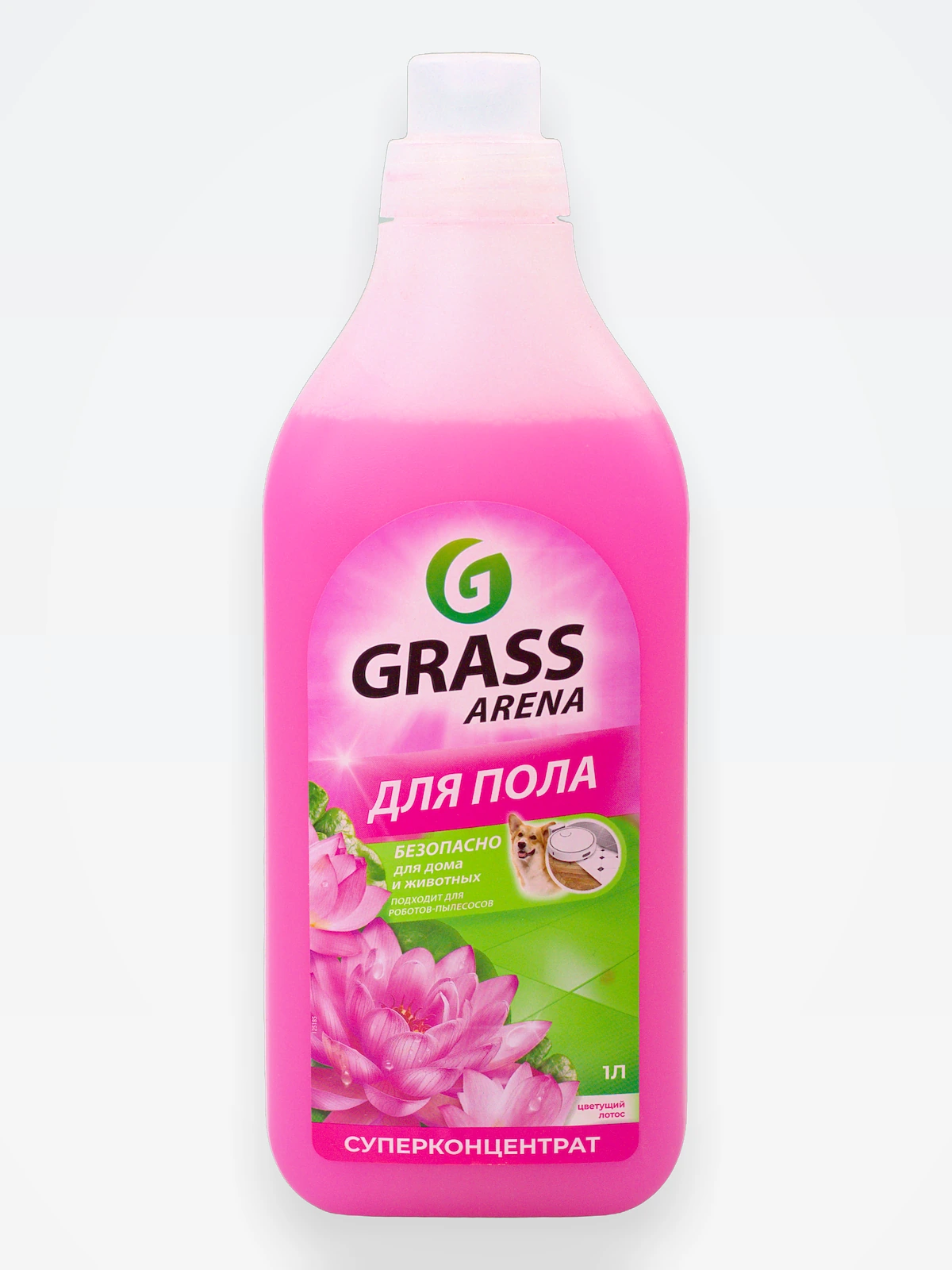Средство для пола GRASS с полирующим эффектом "ARENA" 1 л / 12