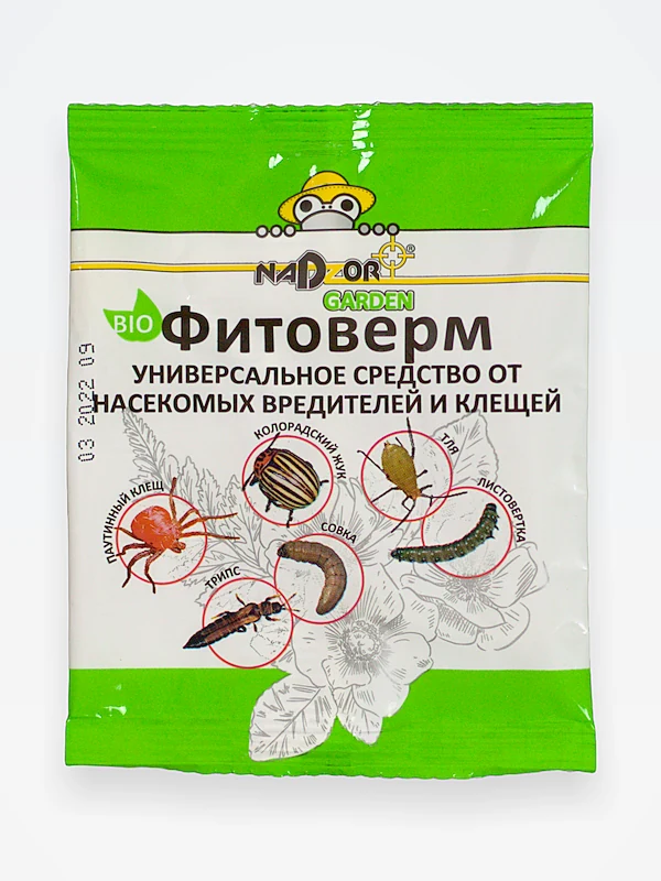 ФИТОВЕРМ универсальное средство от насекомых вредителей Nadzor 4 мл / 150