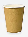 Стакан бумажный 250 мл для гор. напитков Крафт ВБ (PAPERCUP250-CR) /100 (171114240/2406930758)   - фото 1