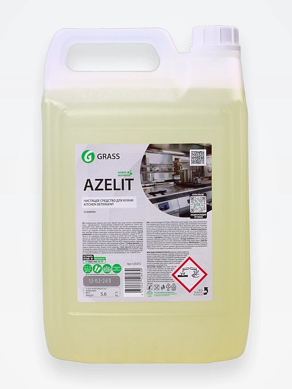 Чистящее средство GRASS "Azelit" (улучшенная формула), 5,6 кг/вл.4, 125372 / 4 ЧЗ