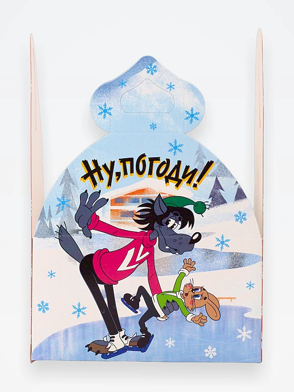 Коробка Сундучок "Ну, погоди!" 1000 гр.