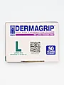 Перчатки DERMAGRIP HIGH RISK см. латекс. нестер. неопудр. 8 1/2 (L) ЧЗ - фото 2