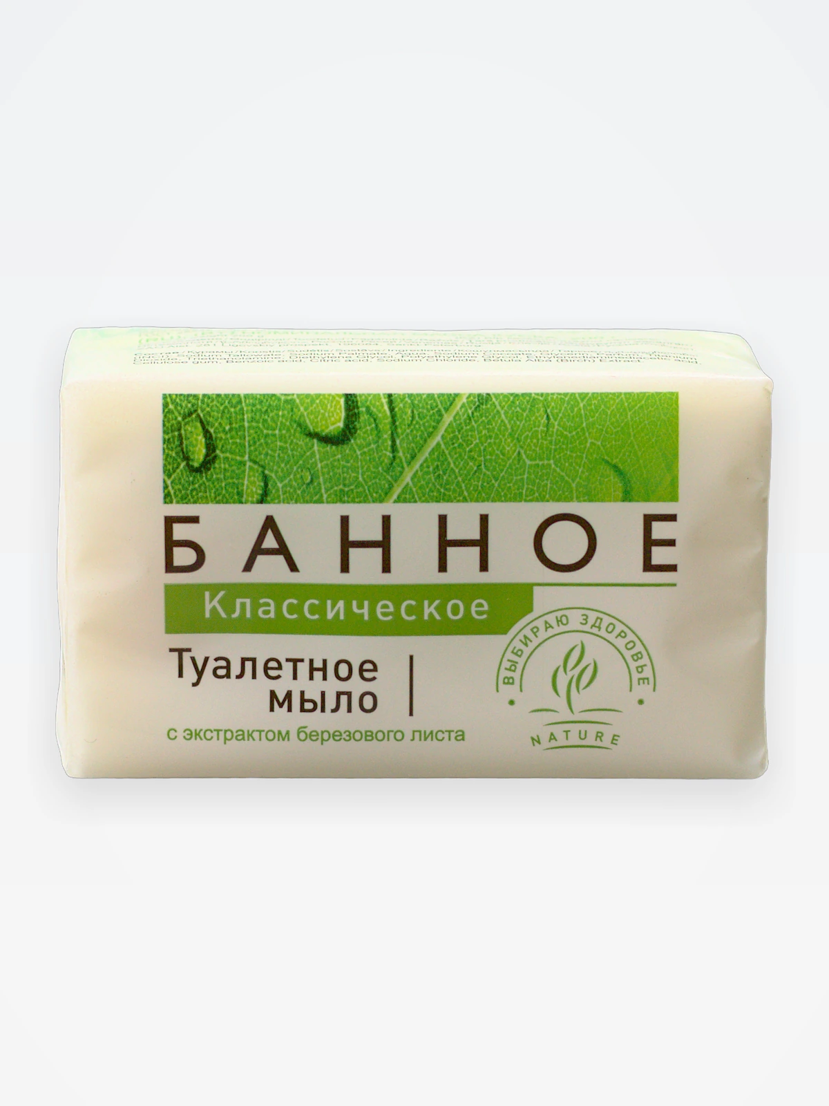Туалетное мыло 100 гр.в цветной обертке Банное ММК /80