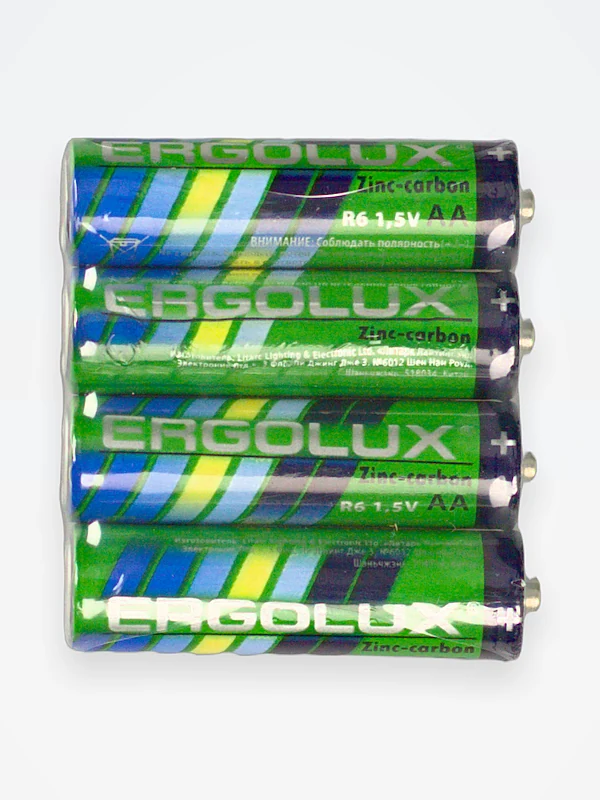 Батарейка ERGOLUX R6 (АА) 1.5В 
