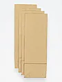 Пакет бумажный 80х50х230 крафт 70 г/м2 /100/ 1500 - фото 4