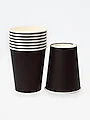 Стакан бумажный 250 мл для гор. нап. Черный ВБ (PAPERCUP250-BL) /100/ 1000 (171114402/2407054756)   - фото 4