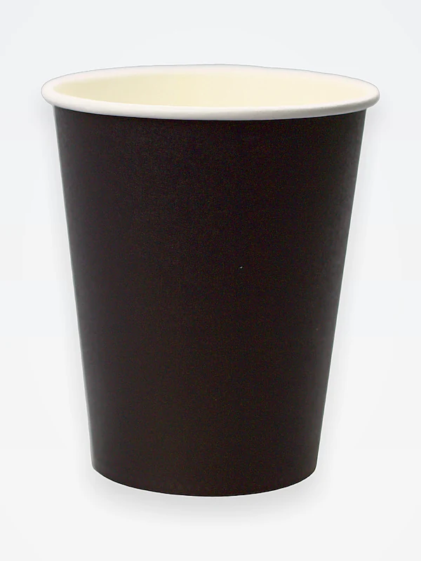 Стакан бумажный 250 мл для гор. нап. Черный ВБ (PAPERCUP250-BL) /100/ 1000 (171114402/2407054756)  
