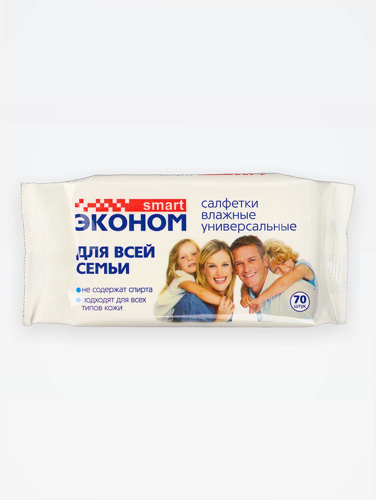 Салфетки влажные "Эконом Smart" (70 шт) / 24