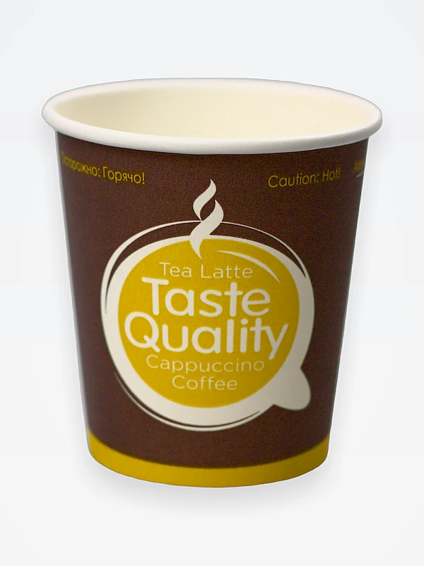 Стакан бумажный 100/120 мл для горячих напитков Taste Quality / 60 / 2520
