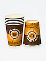 Стакан бумажный 250 мл для горячих напитков Coffee time ИП/50/1000 - фото 3